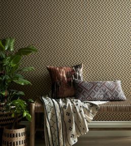 Rattan Wallpaper by 1838 Wallcoverings Bracken