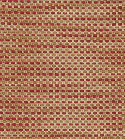 Rattan Fabric by Marvic Coral/Ochre