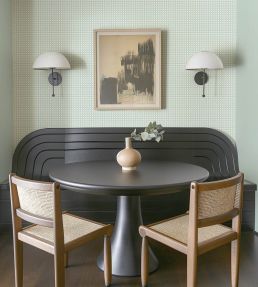 Rattan Wallpaper by Woodchip & Magnolia Duck Egg