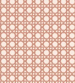 Rattan Wallpaper by Woodchip & Magnolia Rust