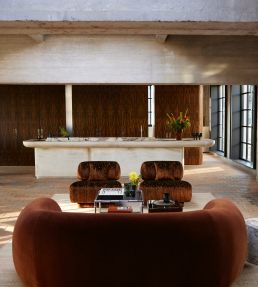 Raval Fabric by Zinc Cognac