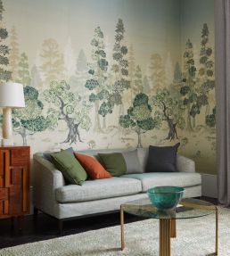 Ravello Linen Fabric by Jim Thompson No.9 Oatmeal