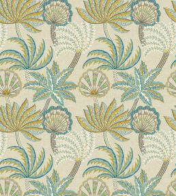 Ravenala Wallpaper by Osborne & Little Petrol/Gold