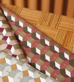 Ravenne Fabric by Nobilis Mustard