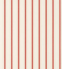 Rayure Wallpaper by Casadeco Rouge Carmin