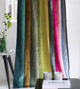 Rayure Chinoise Fabric by Designers Guild Cobalt