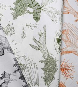 Realite Irreelle Coton Fabric by Casal Kaki