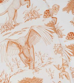 Realite Irreelle Coton Fabric by Casal Rouille