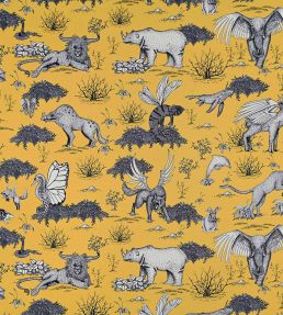 Realite Irreelle Velvet Fabric by Casal Limoncello