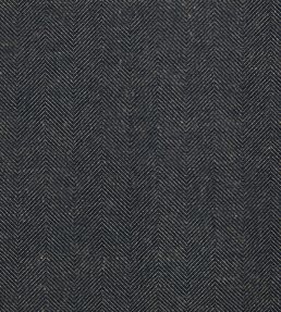 Recycled Atlantic Fabric by Ian Mankin Dark Navy