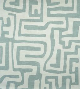 Reef Outdoor Fabric by Andrew Martin Ice