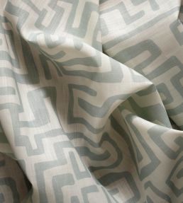 Reef Outdoor Fabric by Andrew Martin Ice