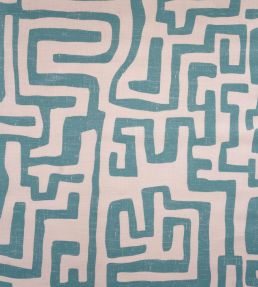 Reef Outdoor Fabric by Andrew Martin Lagoon