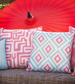 Reef Outdoor Fabric by Andrew Martin Tropic