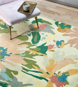 Asiatic Reef Floral rug Green Multi RF-11-120170 Green Multi
