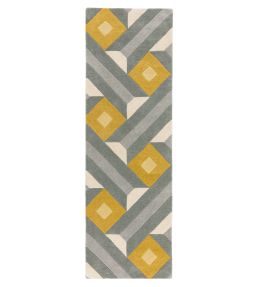 Asiatic Reef Big Zig Runner rug Ochre Grey RF-02-66200 Ochre Grey