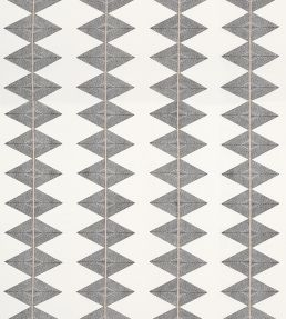Reflection Fabric by Thibaut Basalt Black