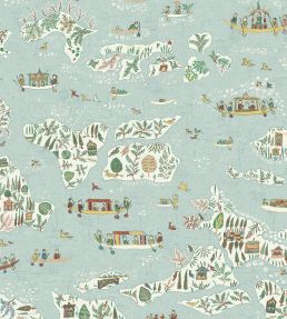 Regatta Wallpaper by Lewis & Wood Garland