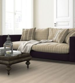 Regatta Stripe 3 Fabric by Ian Mankin Black