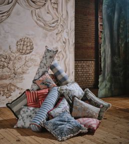 Regency Aperigon Fabric by Sanderson Gobelin/Porcelain