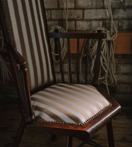 Regency Aperigon Fabric by Sanderson Nut/Alabaster