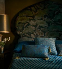 Wilde Lotus in Downley Fabric by Liberty Acacia