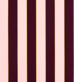 Regency Stripe Wallpaper by Osborne & Little Berry/Gold