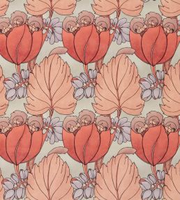 Regency Tulip in Wellington Velvet Fabric by Liberty Lacquer