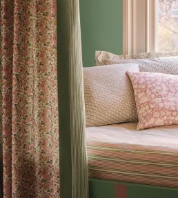 Scallop Spot Fabric by Liberty Smalt Blue