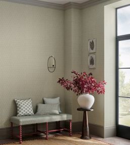 Remi Wallpaper by Romo Oat