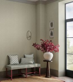 Remi Fabric by Romo Almond
