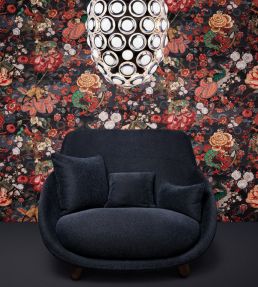 Rendezvous Tokyo Blue Wallpaper by Moooi Indigo