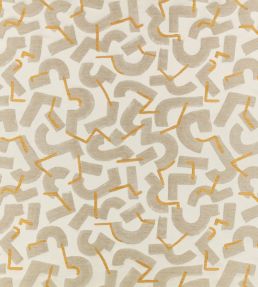 Rene Fabric by Zinc Ochre