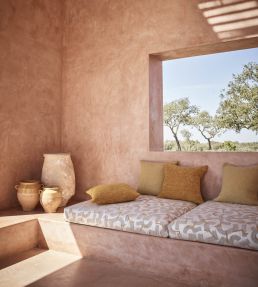 Rene Fabric by Zinc Taupe