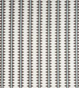Reno Stripe Fabric by Thibaut Brown