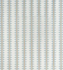Reno Stripe Fabric by Thibaut Spa Blue