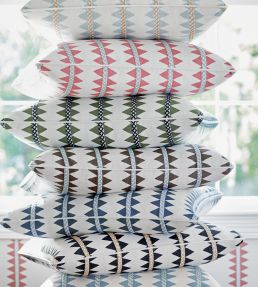Reno Stripe Fabric by Thibaut Black