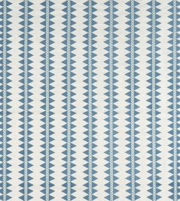 Reno Stripe Fabric by Thibaut Teal