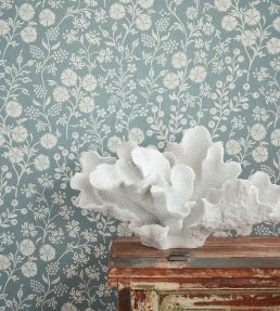 Retro Flowers Wallpaper by Eijffinger 48