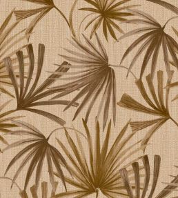 Retro Palms Wallpaper by Eijffinger Brown/Taupe