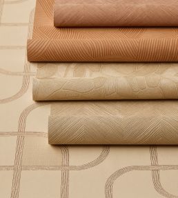 Ripple Wallpaper by Eijffinger Orange/Terracotta