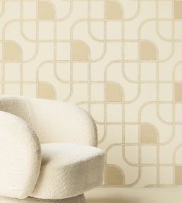 Trace Wallpaper by Eijffinger White/Cream