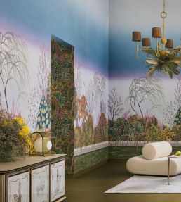 Reverie Mural by Cole & Son Dusk