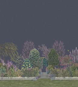 Reverie Mural by Cole & Son Tanzanite