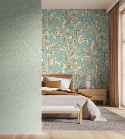 Revive Wallpaper by Ohpopsi Tropical Teal