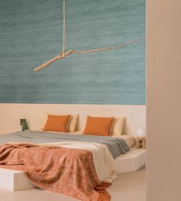 Rhea Wallpaper by Elitis Perles de pluie