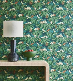 Rhododendron Wallpaper by 1838 Wallcoverings Forest