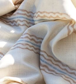 Rhubarb Fabric by Andrew Martin Stone/Sky