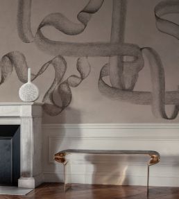 Ribbon Mural by Coordonne Lapislazuli