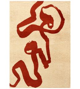 Louis De Poortere Ribbon rug Imperial Red 118566 Imperial Red